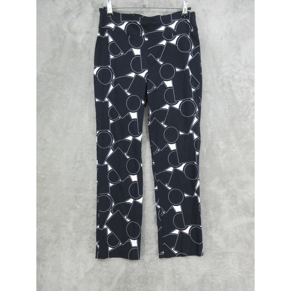 Joseph Ribkoff Pants Womens Size 12 Pull On Stretch Straight Leg Office Career